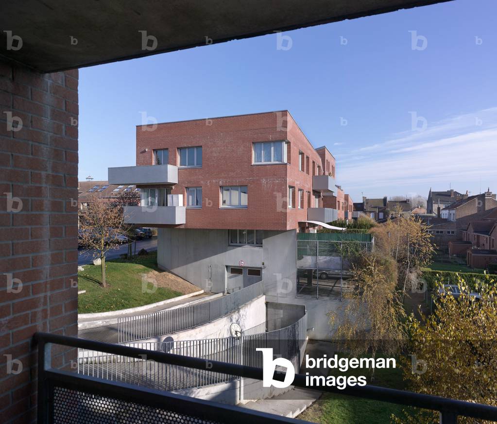 Housing in Lievin (Pas de Calais). Realised by Peripherique architectes, 2000. Photography 2006.