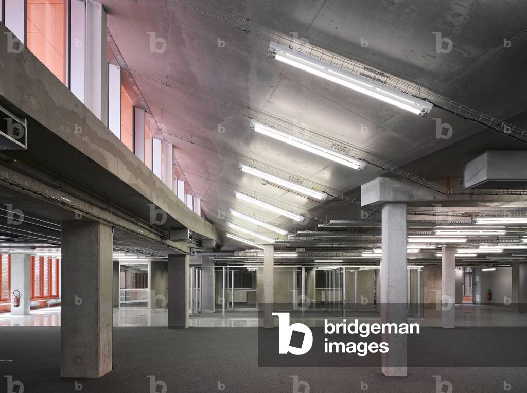 L'Atrium de Jussieu, Pole scientifique, Paris 5th arrondissement. Architects Peripheriques, Anne Francoise Jumeau and Emmanuelle Marin and David Trottin, 2002- 2006.