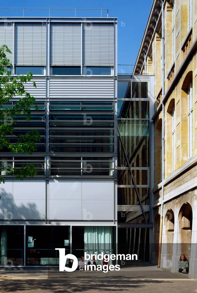 Buffon lycee, building extension, Paris 15.