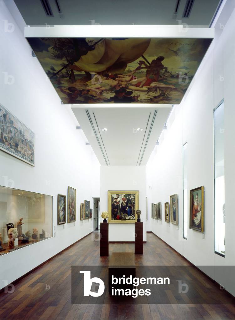 Musee d'art et d'industrie in Roubaix (Nord). Realisation 2001, architect Jean Paul Philippon. Photography 2001.