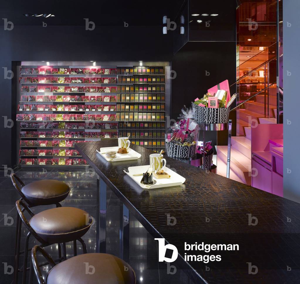 Le magasin Fauchon, 24-26 place de la Madeleine, Paris 8 Architecture Christian Biercher.