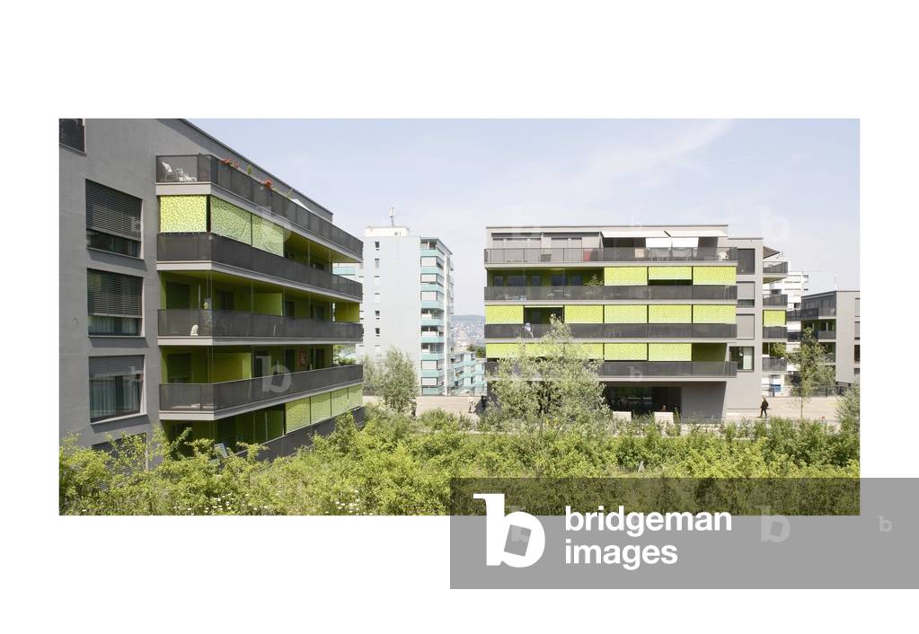 Housing complex, Hegianwandweg, Zurich, Switzerland, 2006 (photo)