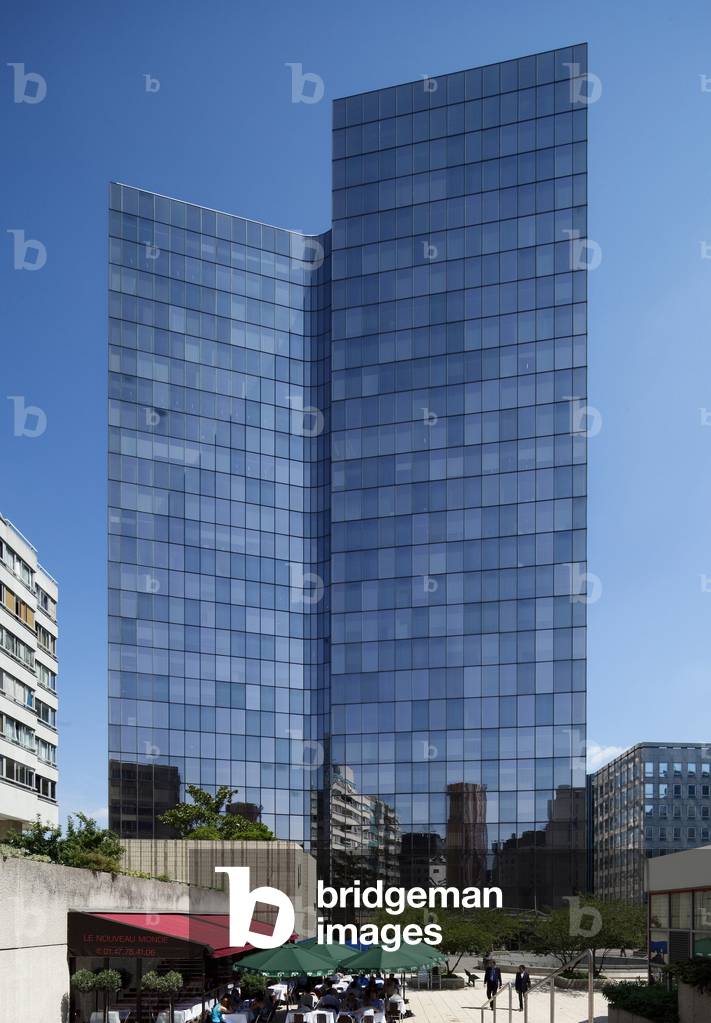 Manhattan Tower, 5-6 place de l'Iris - Courbevoie, 1975 - Michel Herbert and Michel Proux (c) Luc Boegly/Herbert Michel Proux Michel /Artedia/Leemage