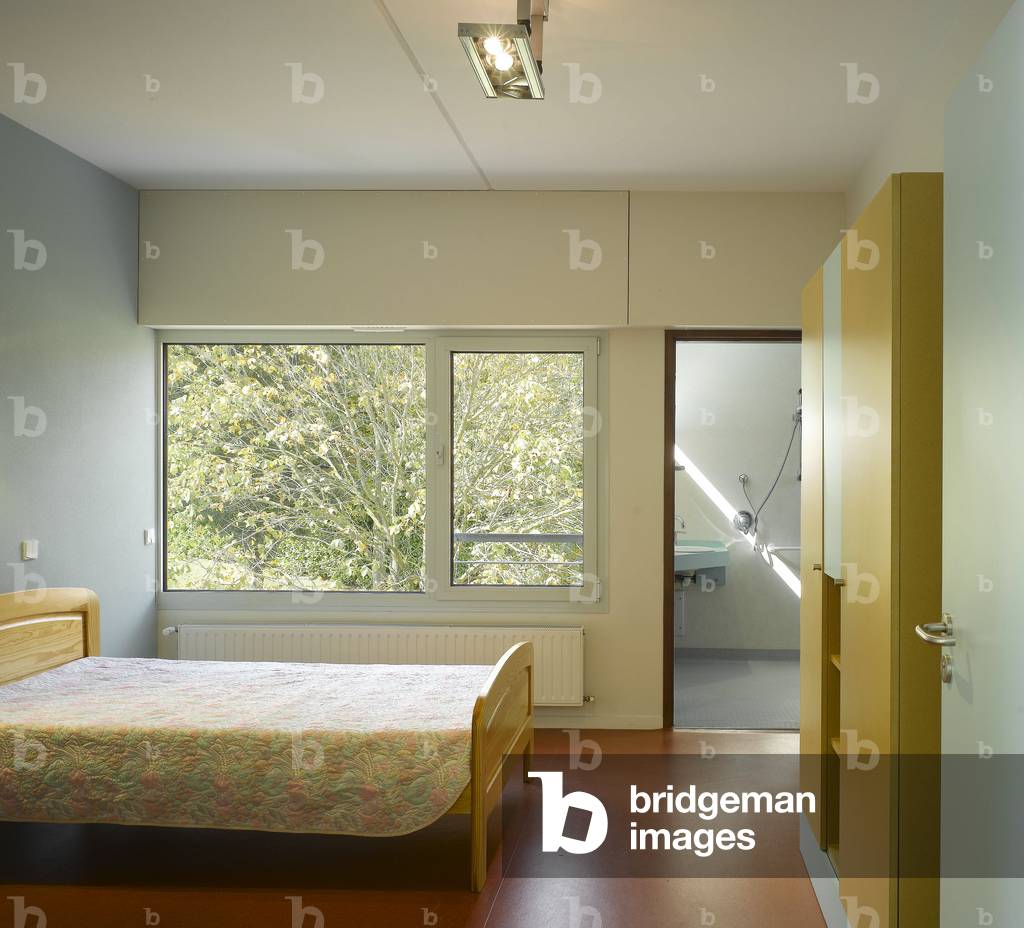 The Rey Leroux medical center in La Bouexiere (Ille et Vilaine). Realisation 2005, Nunc architects. Photography 25/08/06.