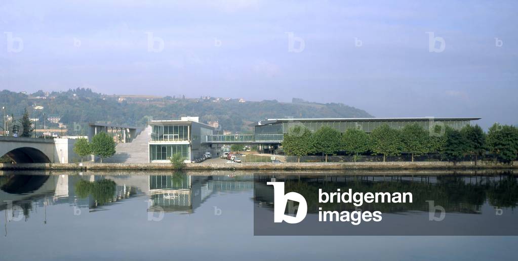 Museum and archaeological site of Saint Romain en Gal (Rhone). Realisation 1996, architects Jean Paul Morel and Philippe Chaix. Photography 1996.