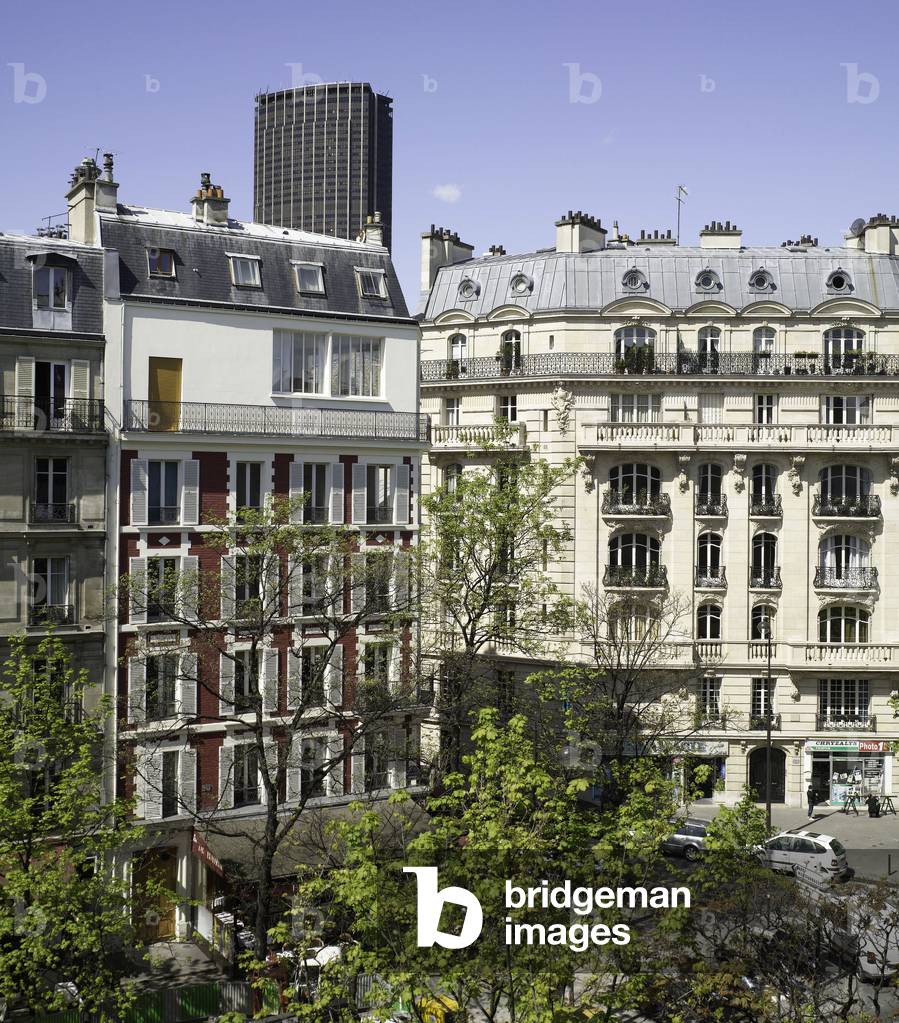 Boulevard Raspail in Paris in the 6th arrondissement.Photography 24/04/08.