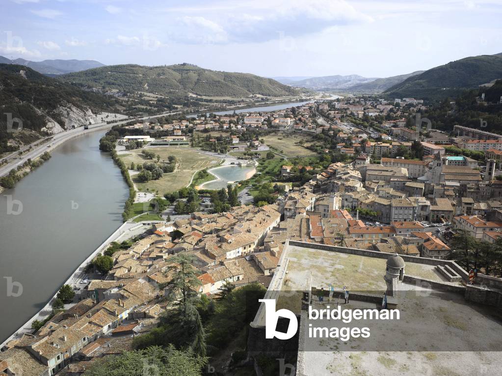 City Sisteron in Provence-Alpes-Cote d'Azur Sisteron - Provence-Alpes-Cote d'Azur - France -