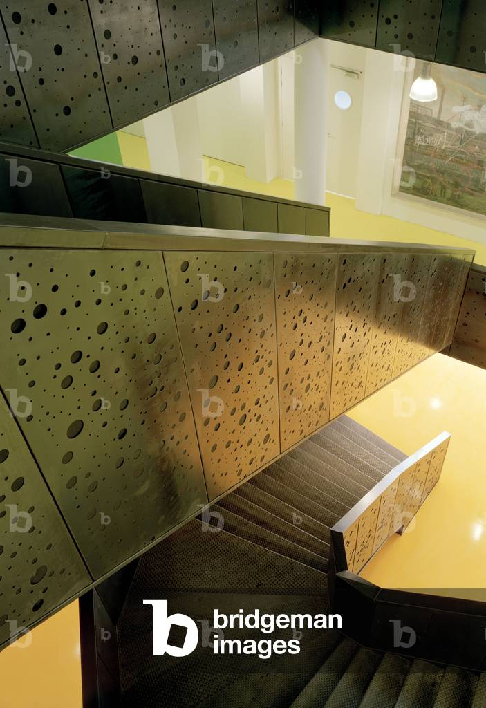 The Higher School of Fine Arts of Valenciennes (Nord, region Nord Pas de Calais). Architect Louis Paillard, 2006.