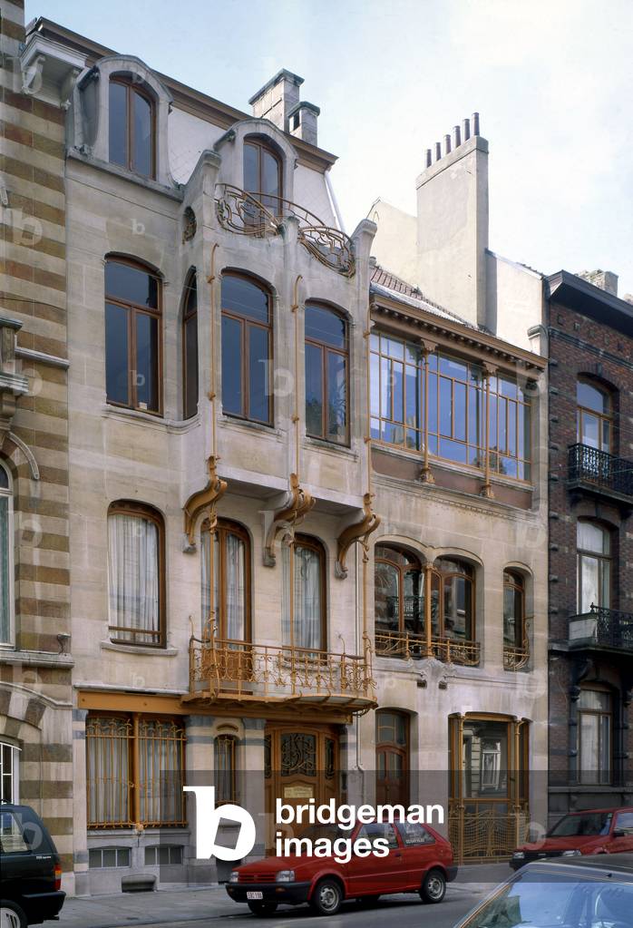 House workshop Horta in Brussels (Belgium). Architect Victor Horta (1861-1947), 1898-1901.