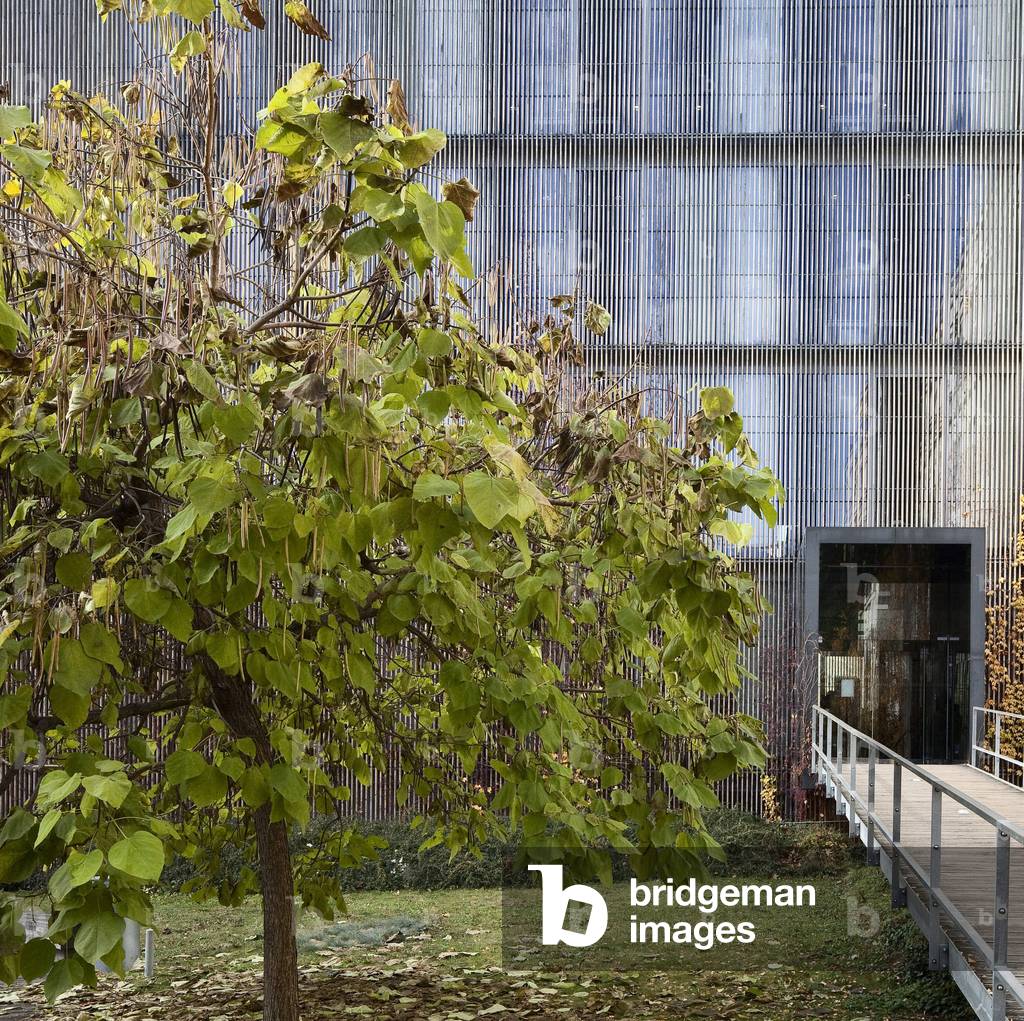 Library, extension of the Faculty of Philosophy in Brno, Czech Republic. Realisation 2001, architects Kuba and Pilar. Photography 12/11/09.
