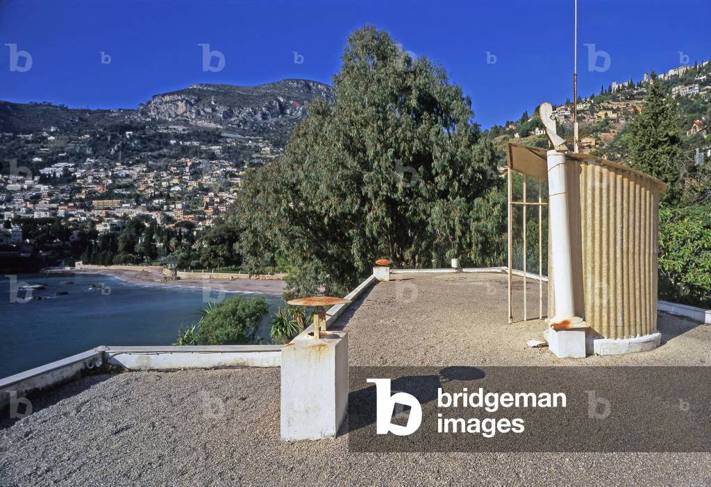 Maison d'Eileen Gray in Roquebrune Cap Martin (Alpes Maritimes). Architects Jean Badovici (1893-1956) and Eileen Gray (1878-1976, 1929.