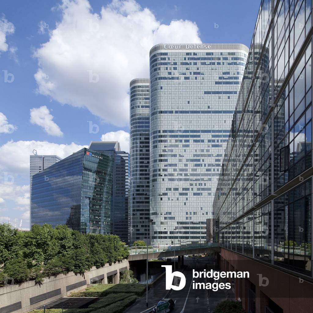Coeur Defense a Courbevoie, 100-110, General de Gaulle's esplanade, Courbevoie, 2001 - Jean-Paul Viguier