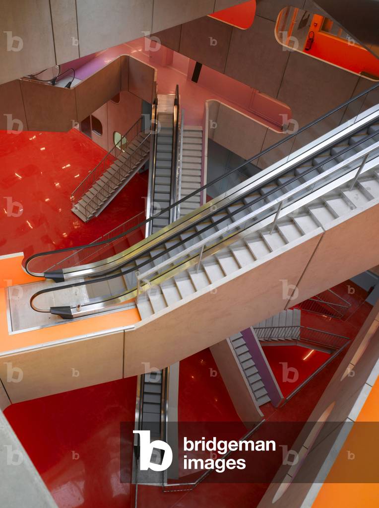 L'Atrium de Jussieu, Pole scientifique, Paris 5th arrondissement. Architects Peripheriques, Anne Francoise Jumeau and Emmanuelle Marin and David Trottin, 2002- 2006.