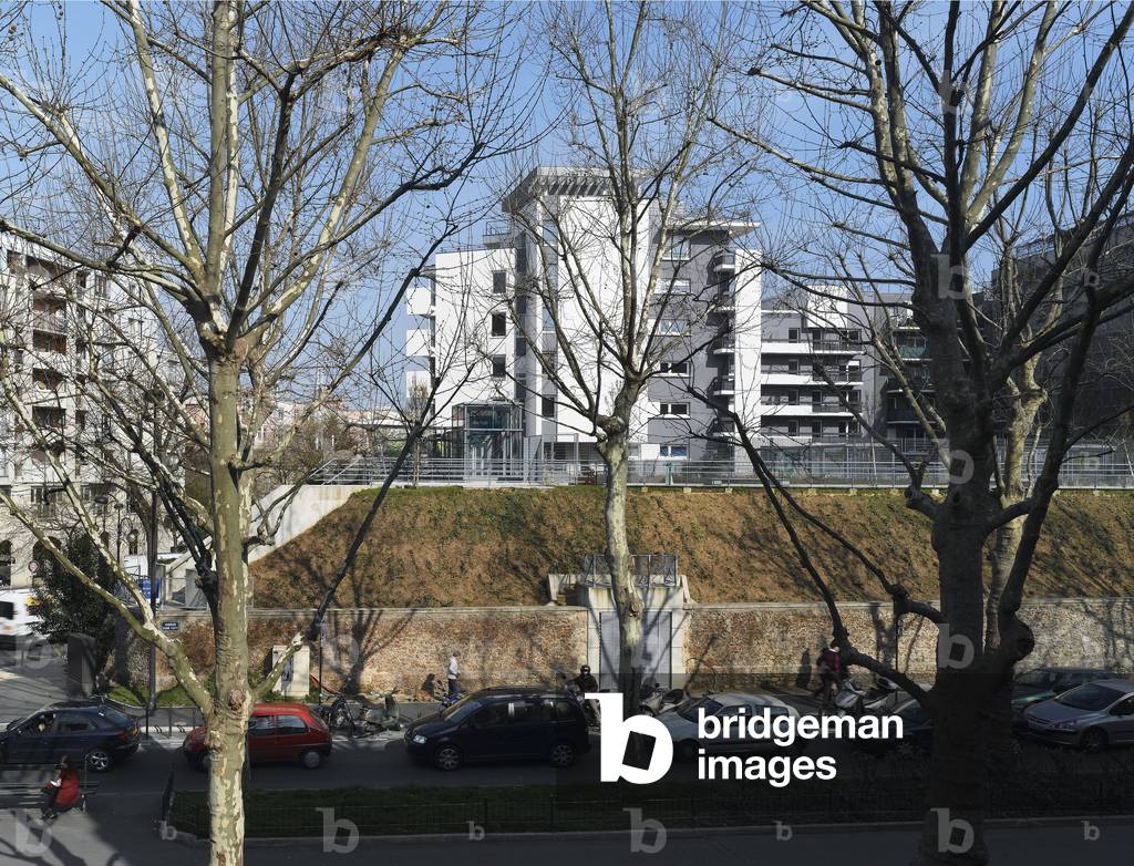 Social housing, rue d'Alesia a Paris Social housing - Rue d'Alesia - Workshop 234 - End of completion: 2007 -