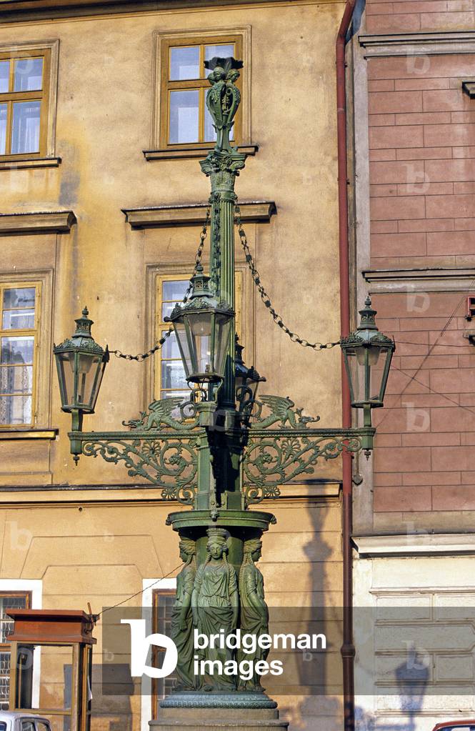 Hradcany district in Prague In Czech Republic.