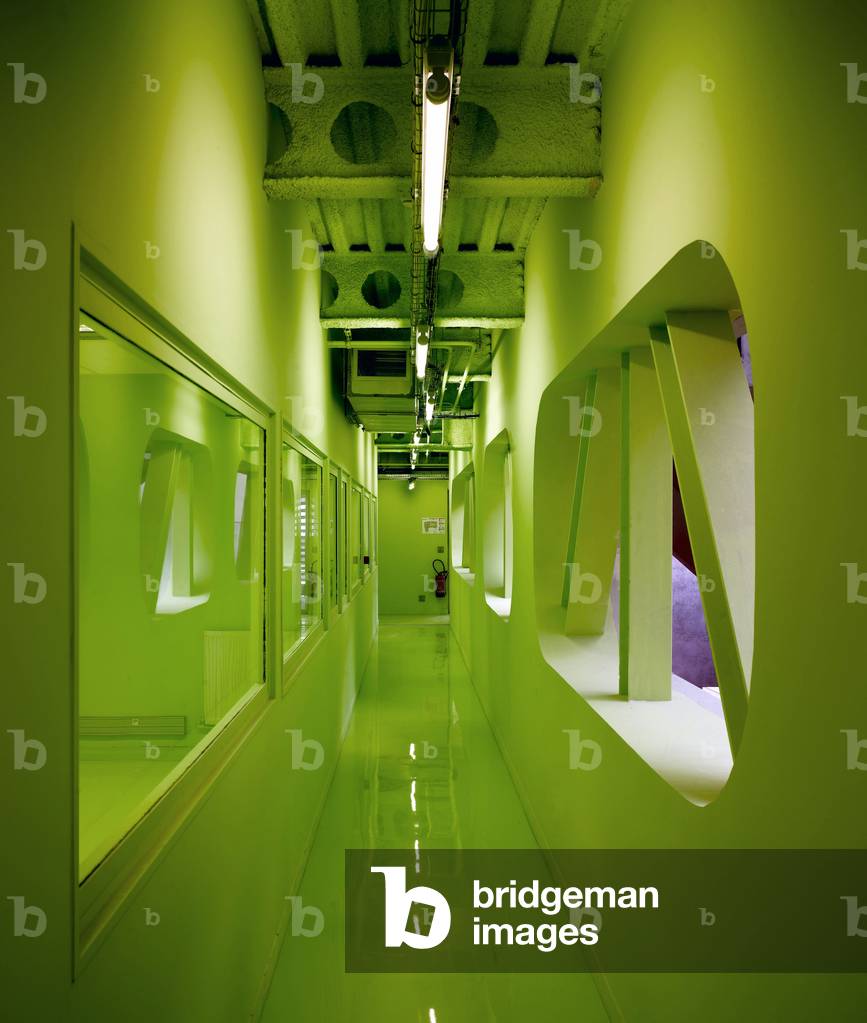 L'Atrium de Jussieu, Pole scientifique, Paris 5th arrondissement. Architects Peripheriques, Anne Francoise Jumeau and Emmanuelle Marin and David Trottin, 2002- 2006.