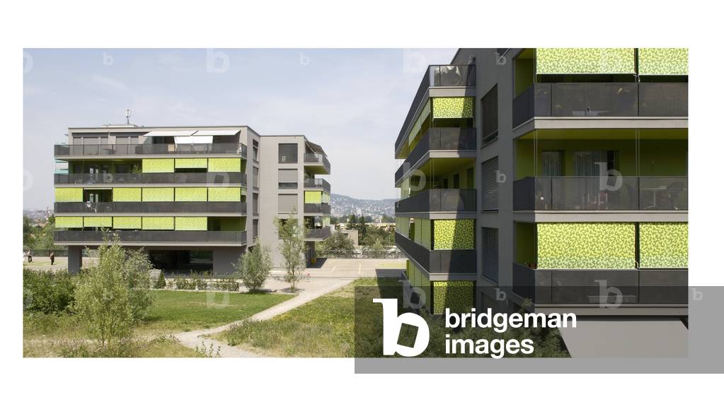 Housing complex, Hegianwandweg, Zurich, Switzerland, 2006 (photo)