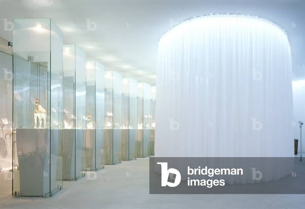 Museum of Design in Groningen, Netherlands. Architects: Alessandro Mendini, Michele de Lucchi, Coop Himmelblau and Philippe Starck, 1985-1995. Photography 1995