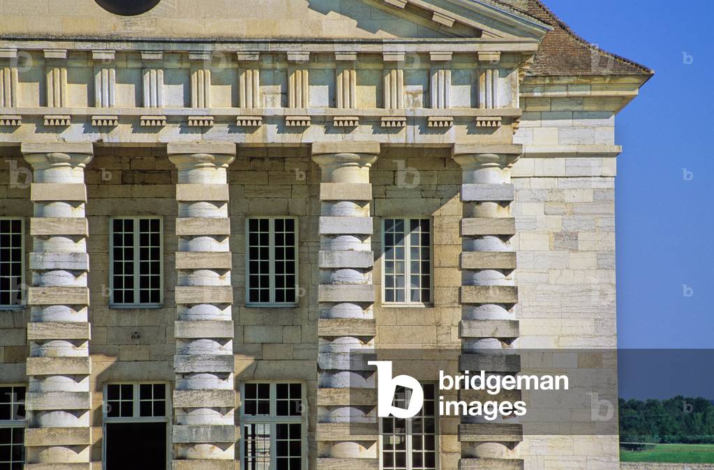 La Saline d'Arc et Senans (Doubs). Architect Claude Nicolas Ledoux, 1775-1779. Considered today as one of the most remarkable and original jewels of industrial architecture.