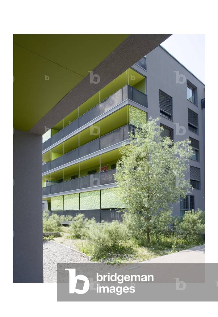 Housing complex, Hegianwandweg, Zurich, Switzerland, 2006 (photo)