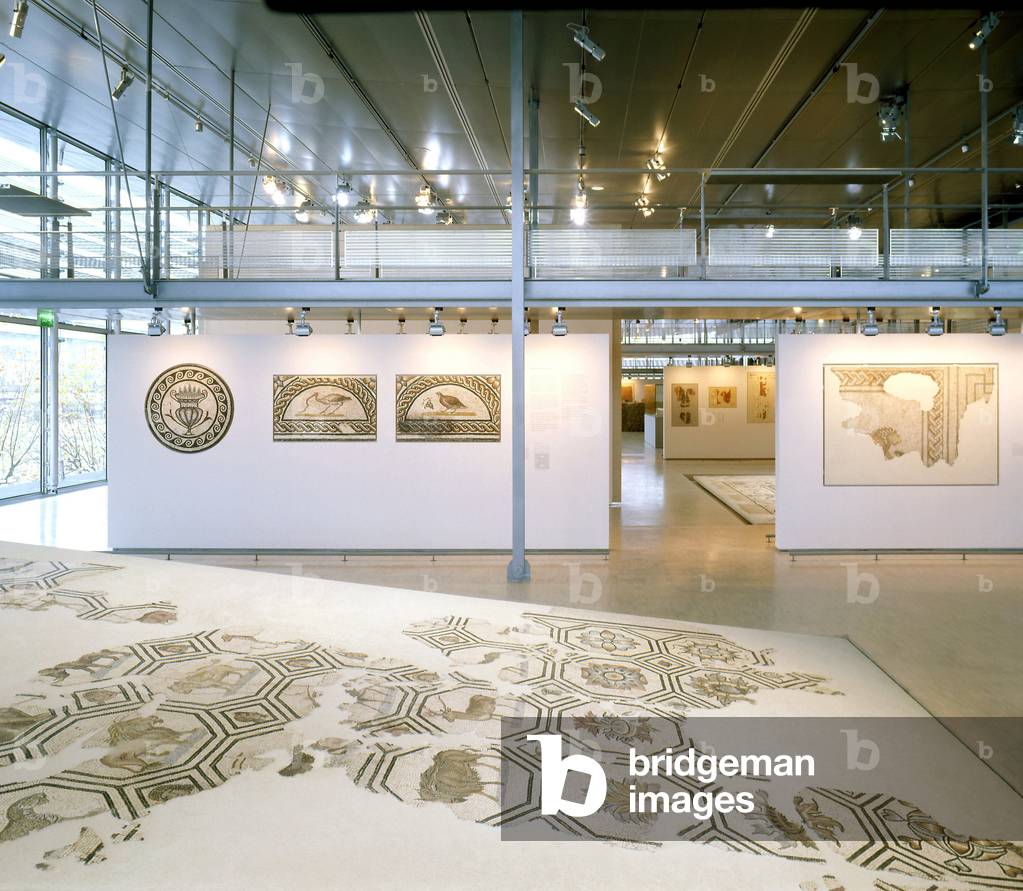 Museum and archaeological site of Saint Romain en Gal (Rhone). Realisation 1996, architects Jean Paul Morel and Philippe Chaix. Photography 1996.