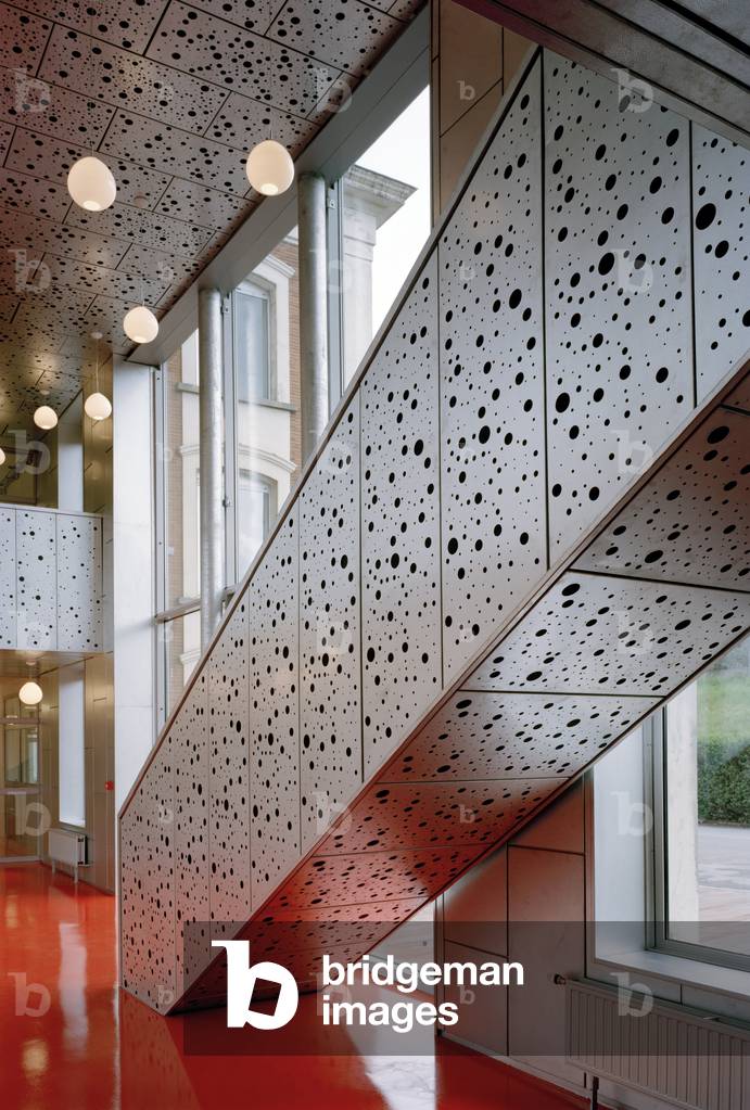 The Higher School of Fine Arts of Valenciennes (Nord, region Nord Pas de Calais). Architect Louis Paillard, 2006.