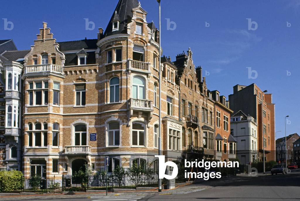 Architect House, Square Ambiorix in Brussels (Belgium).