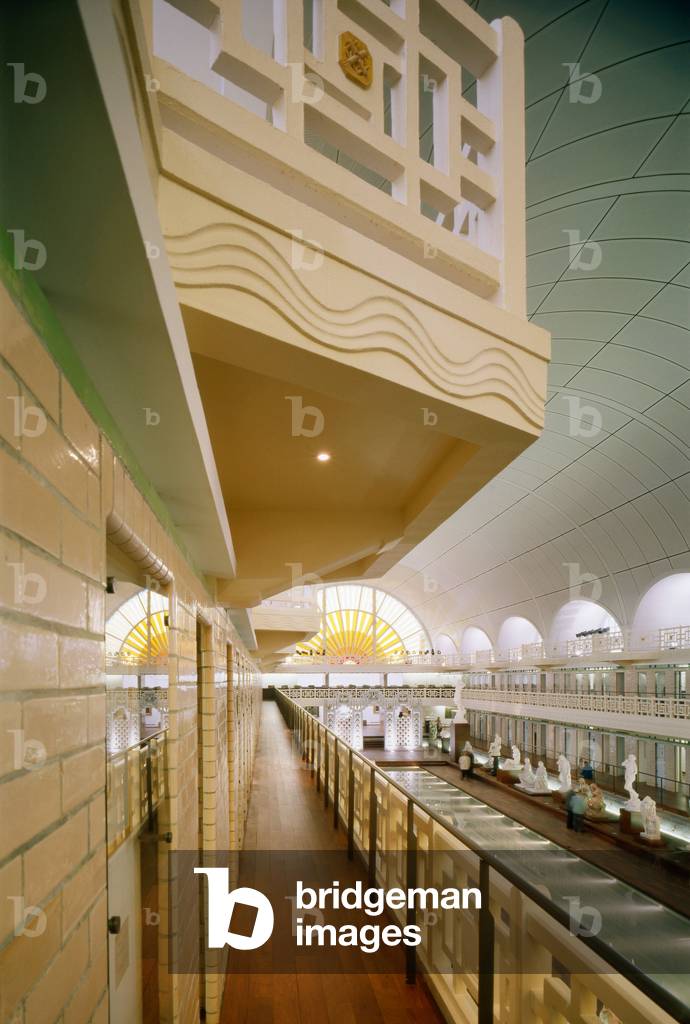 Musee d'art et d'industrie in Roubaix (Nord). Realisation 2001, architect Jean Paul Philippon. Photography 2001.