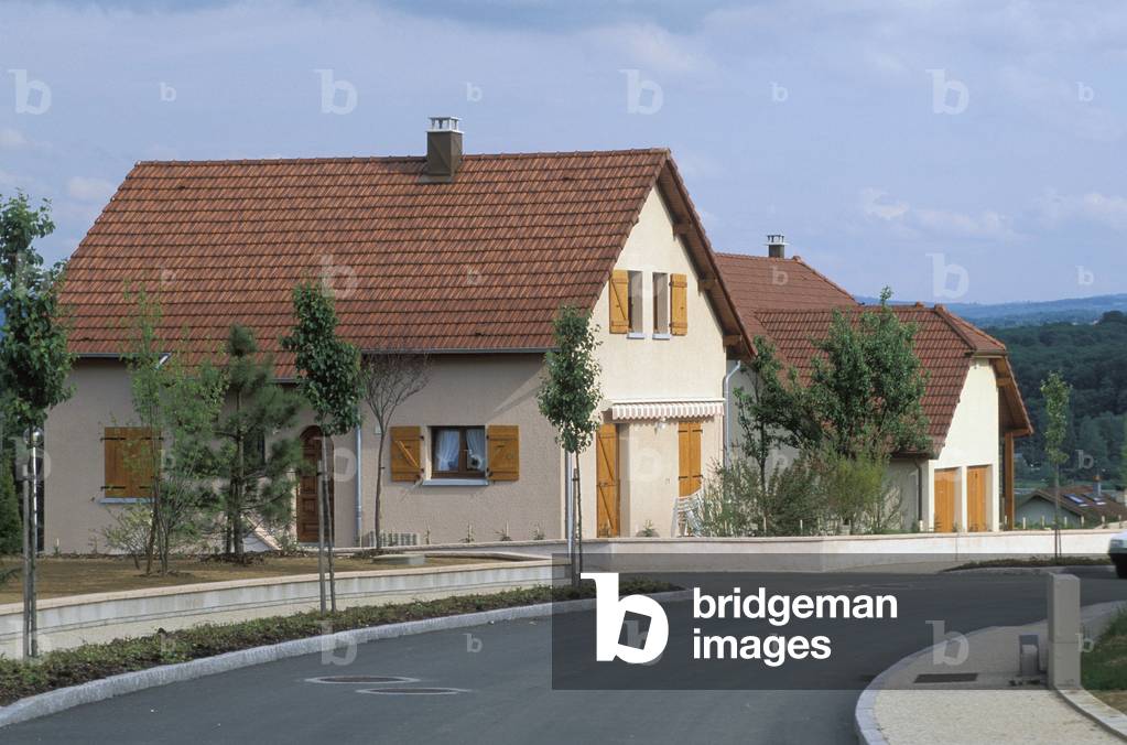 Subdivision, Zone Pouillon in Montbeliard (Doubs).