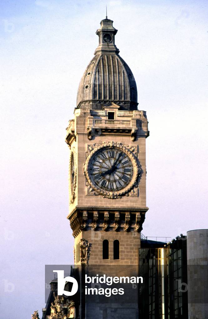 Gare de Lyon in Paris 12th arrondissement. Architect Marius Toudoire (1852-1922), 1895-1900.