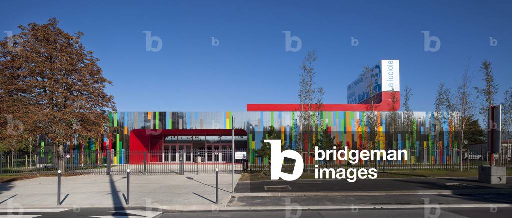La Maison de la Jeunesse et de la Culture Espace Andre Malraux, 5 chemin de Montigny à Herblay. Architecture of Quintet, 2009. Photography 15/10/09