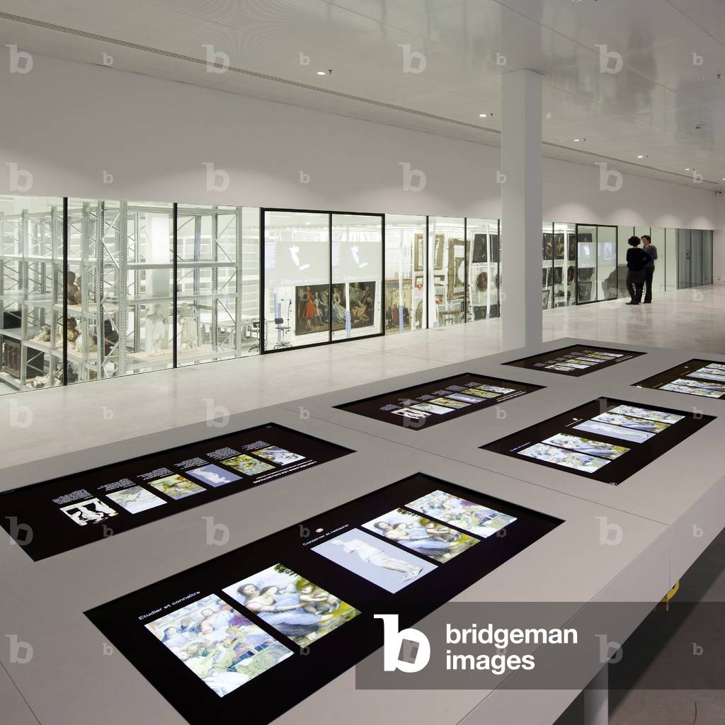 The reserves of the Louvre-Lens Louvre-Lens museum - 2012, Kazuyo Sejima and Ryue Nishizawa - Sanaa Agency -