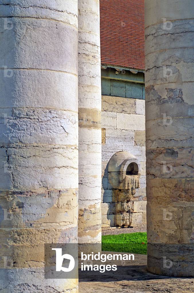 La Saline d'Arc et Senans (Doubs). Architect Claude Nicolas Ledoux, 1775-1779. Considered today as one of the most remarkable and original jewels of industrial architecture.