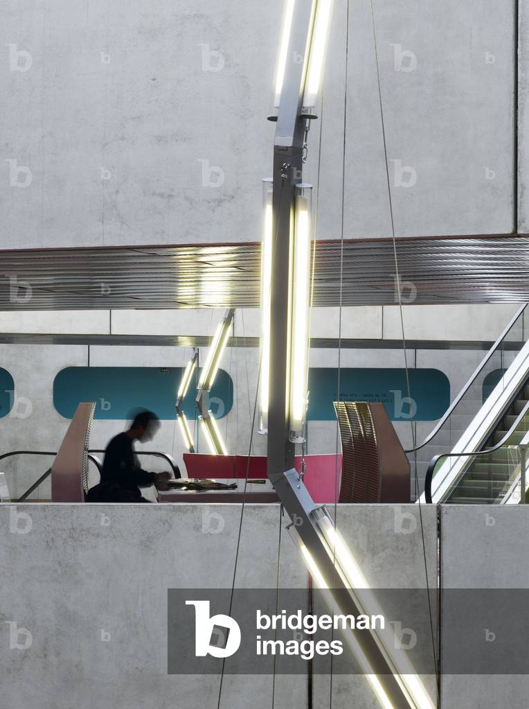 L'Atrium, Universitite Pierre et Marie Curie, Jussieu, Paris 6th Arrondissement.Peripheriques Architectes, Anne Francoise Jumeau, Emmanuelle Marin, David Trottin, 2002-2006.