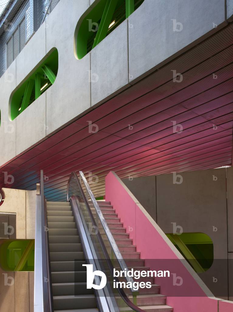 L'Atrium de Jussieu, Pole scientifique, Paris 5th arrondissement. Architects Peripheriques, Anne Francoise Jumeau and Emmanuelle Marin and David Trottin, 2002- 2006.