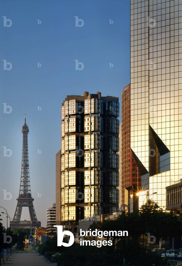 Front de Seine Paris 15th arrondissement.