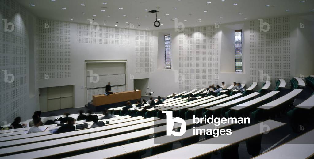 The University of Champs sur Marne (Seine and Marne). Architects Francoise Jourda and Gilles Perraudin, 1995.