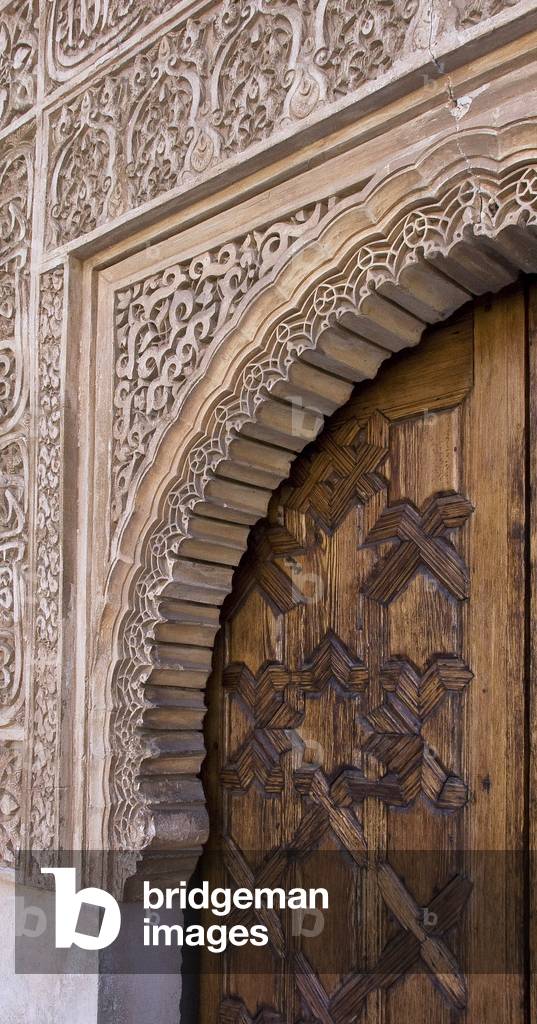 Patio de Comares, the Alhambra, Granada, Andalusia, Spain. Photography 08/12/07