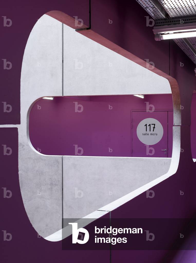 L'Atrium de Jussieu, Pole scientifique, Paris 5th arrondissement. Architects Peripheriques, Anne Francoise Jumeau and Emmanuelle Marin and David Trottin, 2002- 2006.