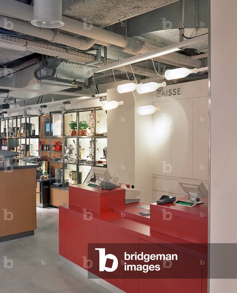 Les Galeries Lafayette, 40 Boulevard Haussmann, Paris 9. Architecture by Jean-Jacques Ory, Saguez and Partners.