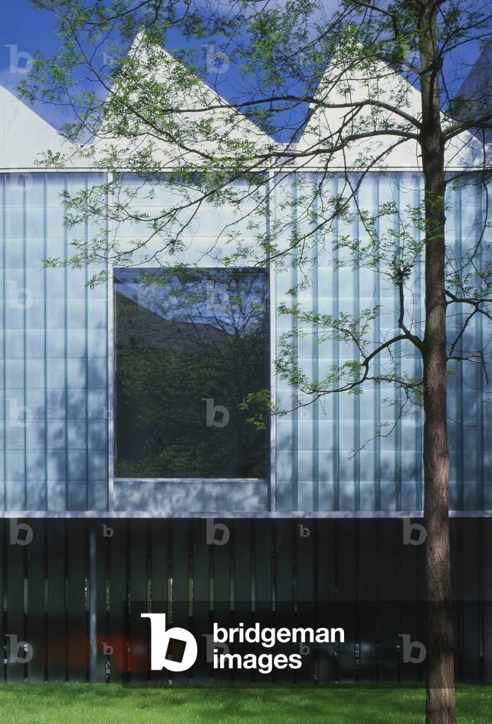 Extension of the Winterthur Art Museum in Switzerland. Architecture of Annette Gigon and Mike Guyer, 1996