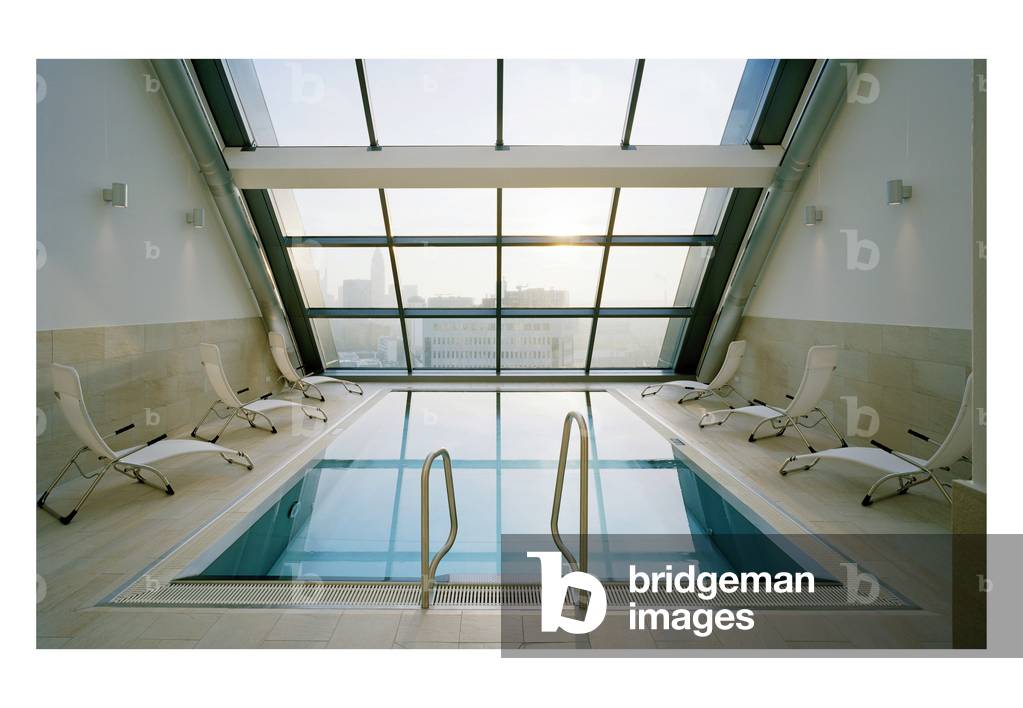 Hotel Radisson SAS Frankfurt, Germany. Architecture by John Seifert, Adam D. Tihany and Matteo Thun, 2005. Hotel Radisson SAS Frankfurt is designed by John Seifert architects as well as Adam D. Tihany and Matteo Thun for interior architecture. Photography 02/03/06