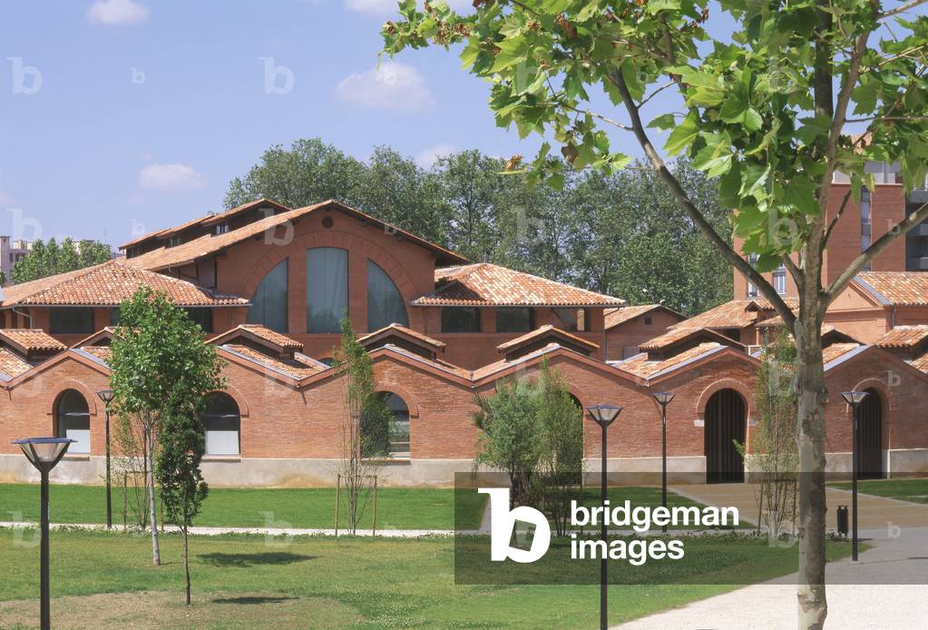 Les Abattoirs, Centre d'art contemporain in Toulouse (Haute Garonne). Architects Antoine Stinco and Remi Papillault, 2000. Photography 2000.