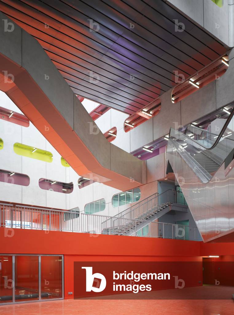 L'Atrium de Jussieu, Pole scientifique, Paris 5th arrondissement. Architects Peripheriques, Anne Francoise Jumeau and Emmanuelle Marin and David Trottin, 2002- 2006.