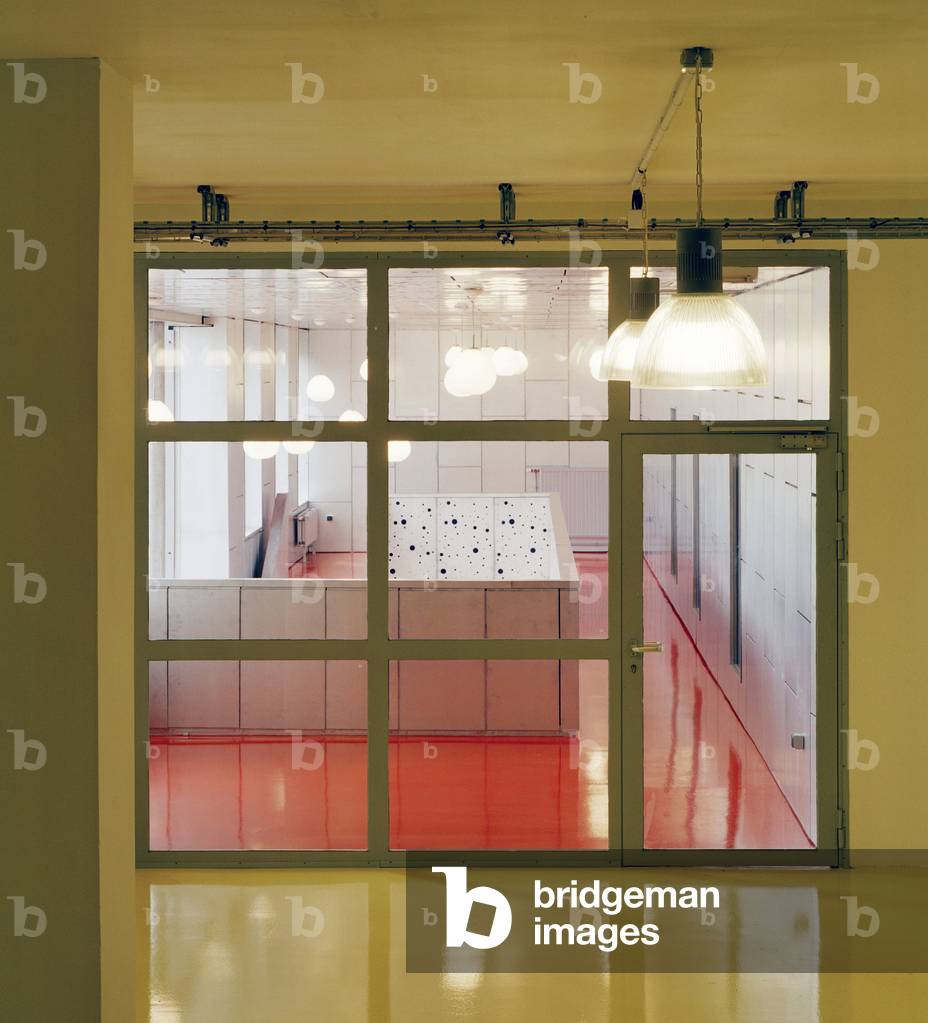 The Higher School of Fine Arts of Valenciennes (Nord, region Nord Pas de Calais). Architect Louis Paillard, 2006.