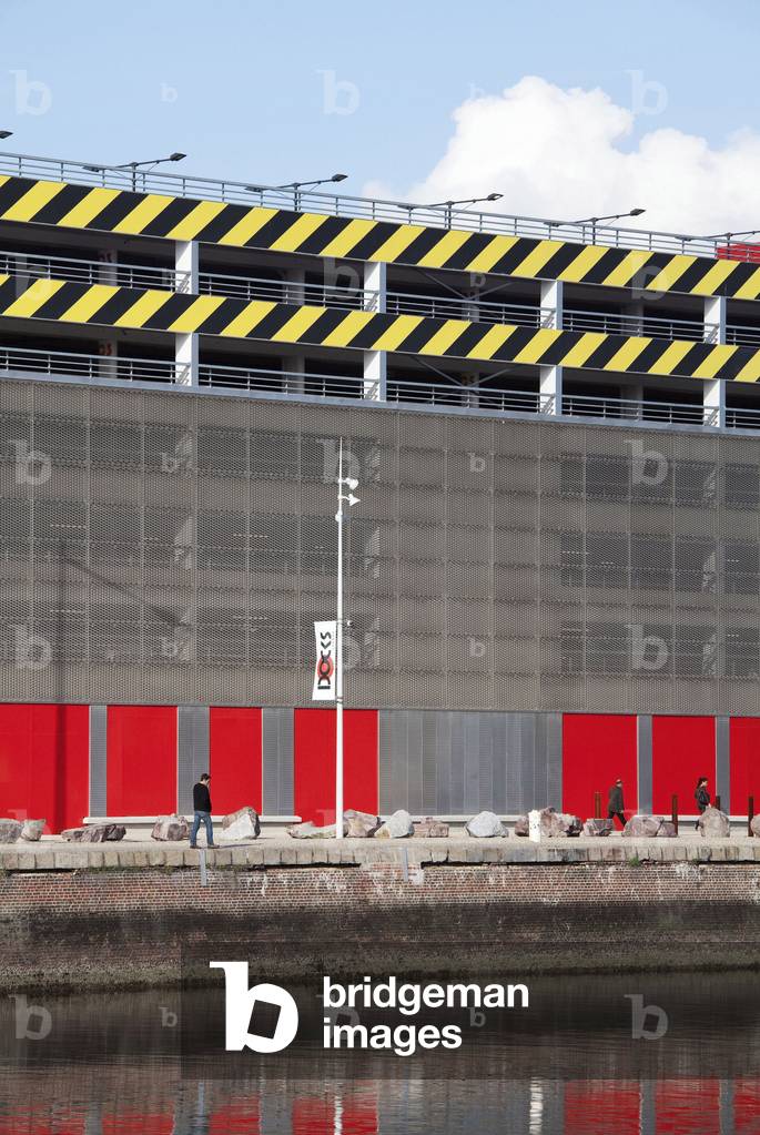 The commercial and cultural complex of the Docks Vauban in Le Havre (Seine Maritime). Construction 2009, architects Bernard Reichen and Philippe Robert.