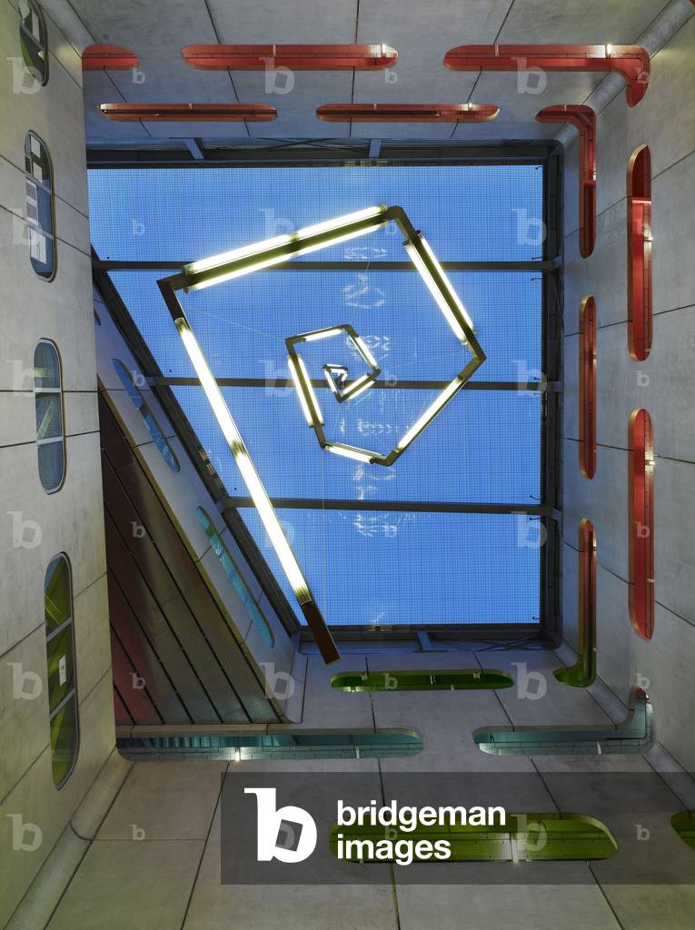 L'Atrium, Universitite Pierre et Marie Curie, Jussieu, Paris 6th Arrondissement.Peripheriques Architectes, Anne Francoise Jumeau, Emmanuelle Marin, David Trottin, 2002-2006.