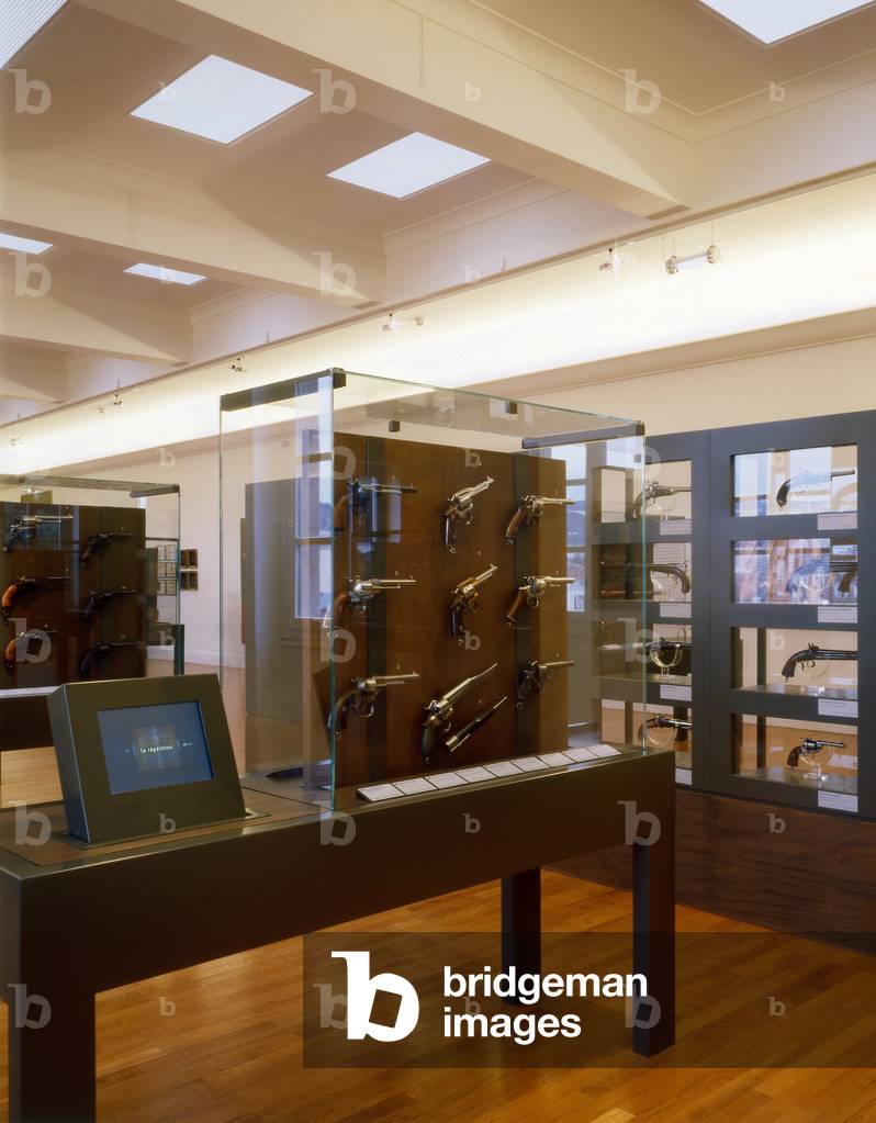 Musee d'art et industrie, 2 place Louis Comte in Saint Etienne (Loire). Architect Jean Michel Wilmotte, 2001. Photography 2001.