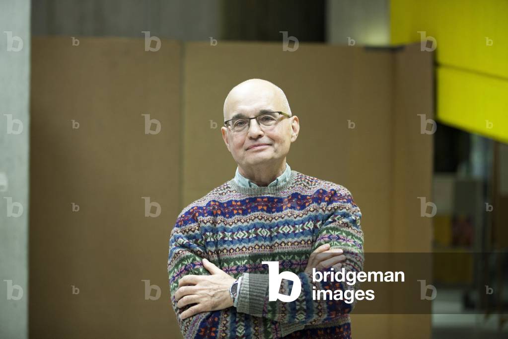 Portrait of Serge Gruzinski French historian 2018 by