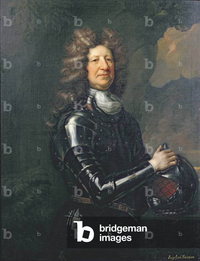 Bild von Gemälde "Generalmajor Thomas Fairfax (1633-1715) (öl auf leinwand)", 17. Jahrhundert von Johann Clost